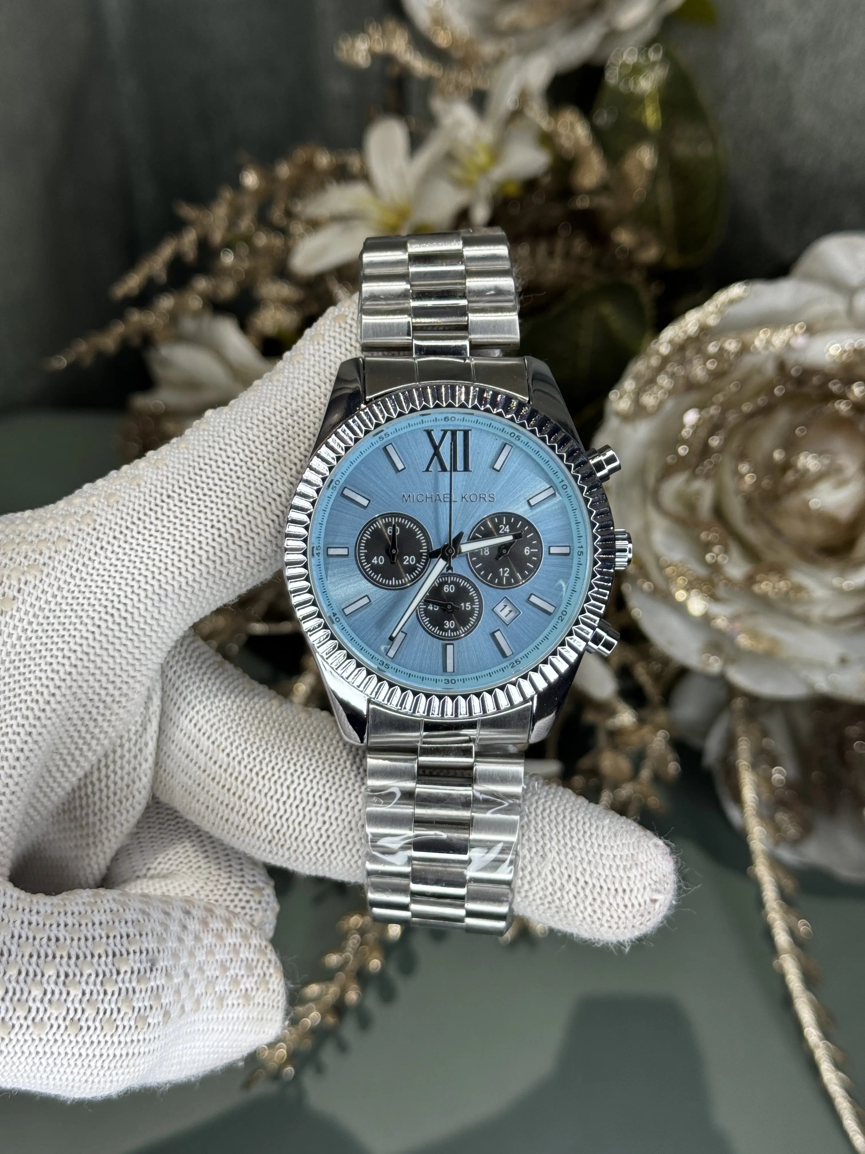 Michael Kor s Lexington Tiffany Premium Chronograph Watch Main image