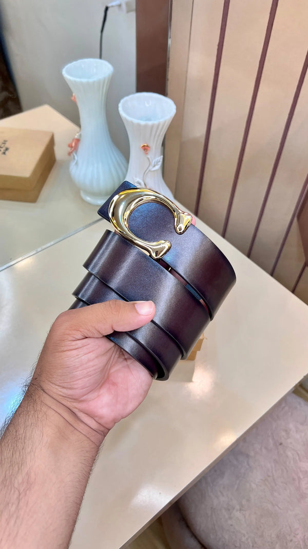 COACH PREMIUM QUALITY IMP LEATHER BELTS WITH OG BOX CH-411