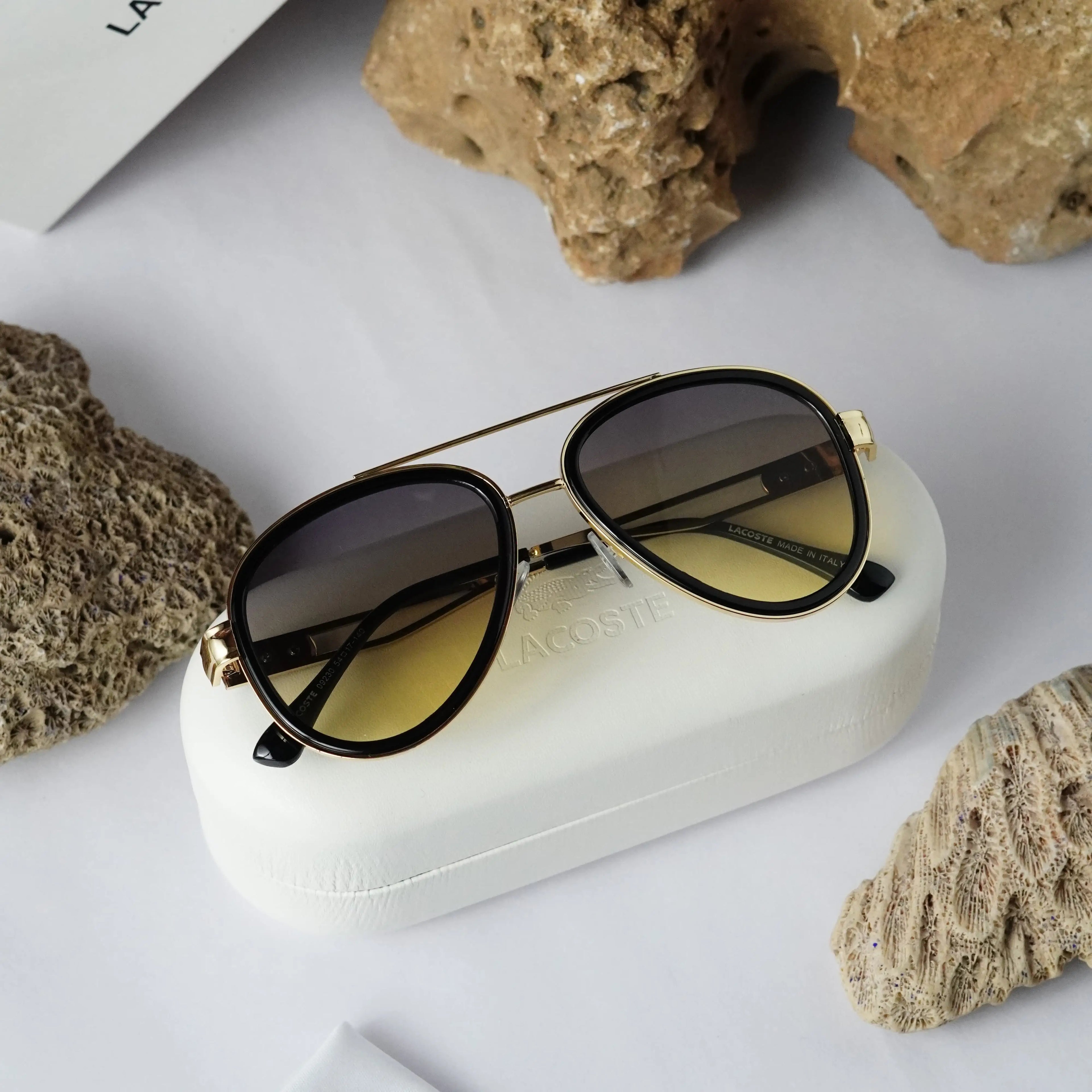 LACOSTE 9230 GOLD YELLOW