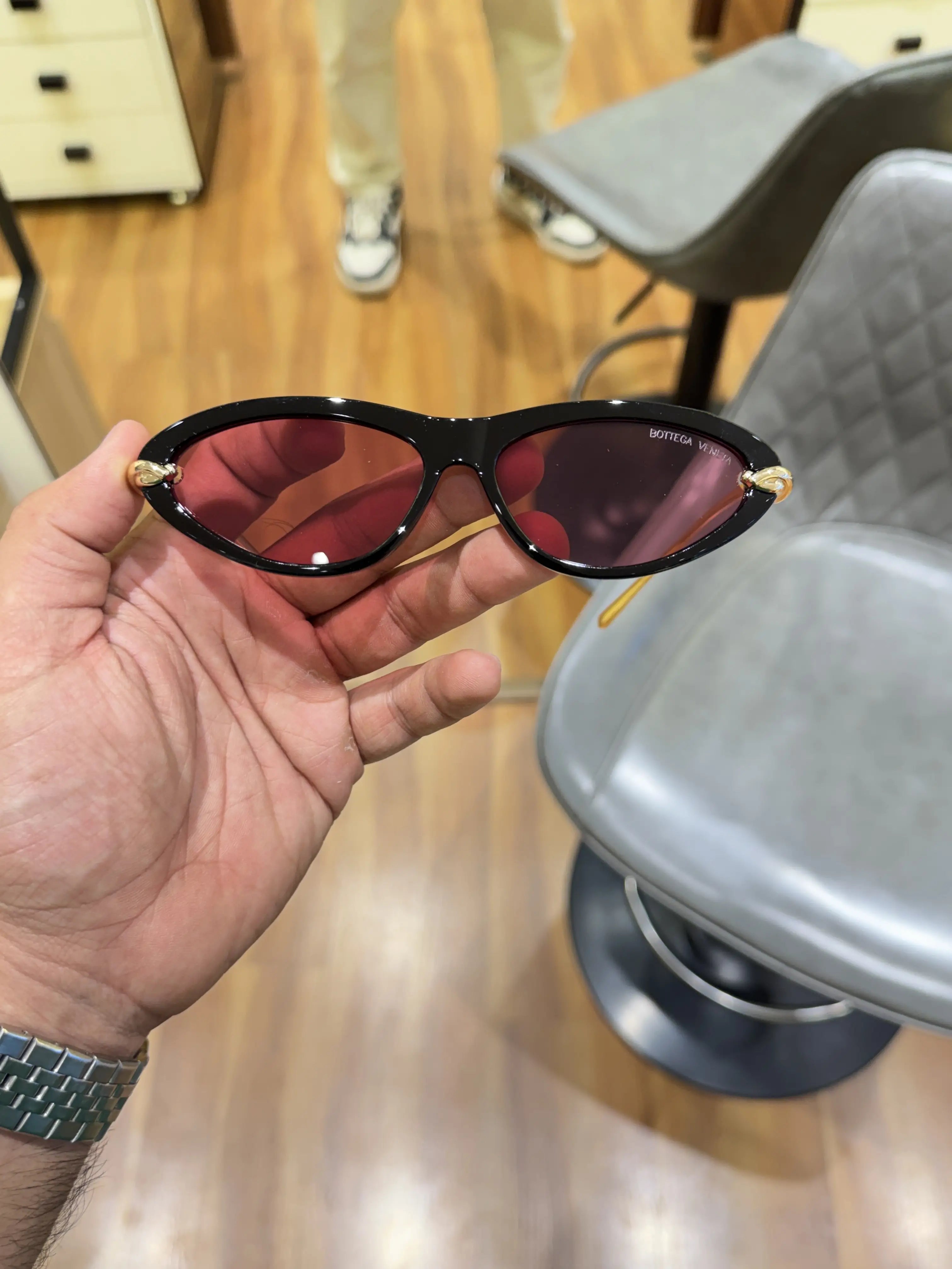 Bottega veneta 9151 black pink Main image