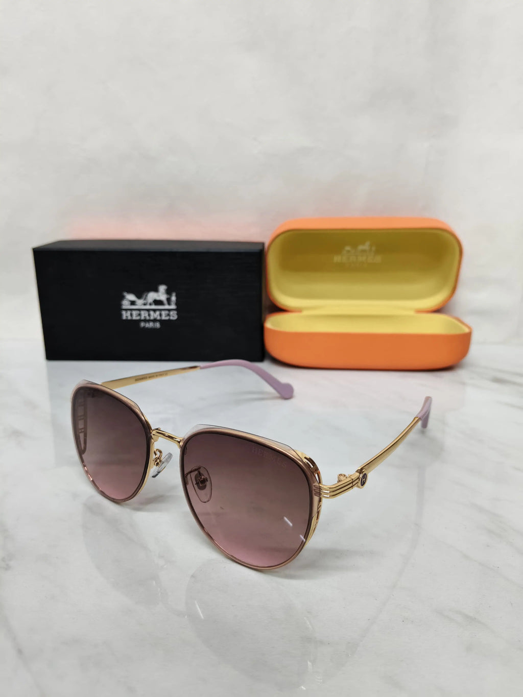 HERMES 2584 PINK GOLD FOR HER