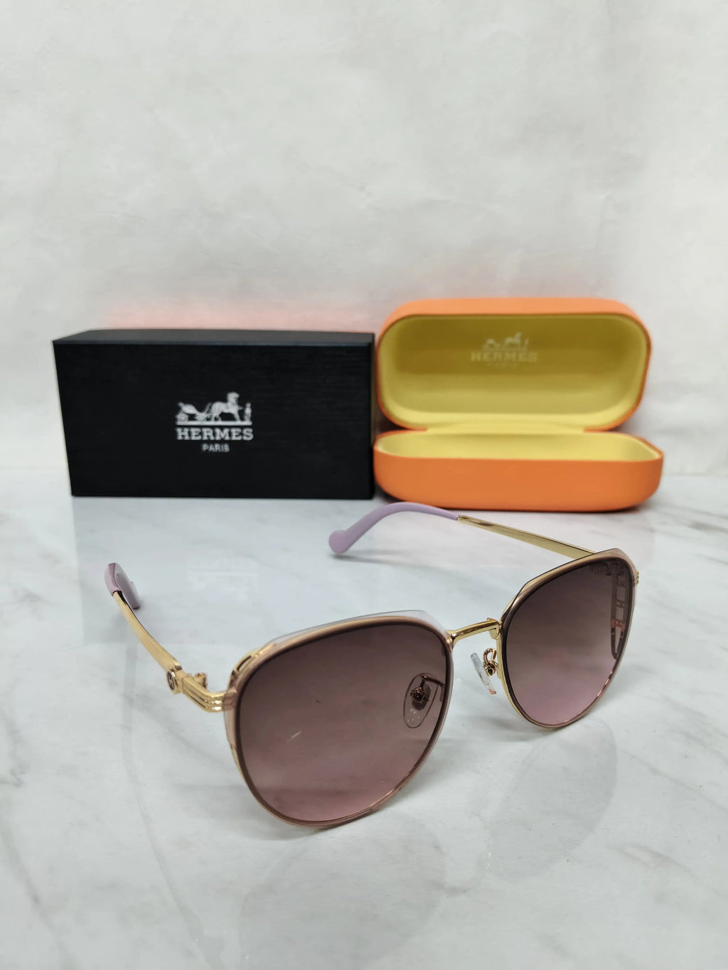 HERMES 2584 PINK GOLD FOR HER
