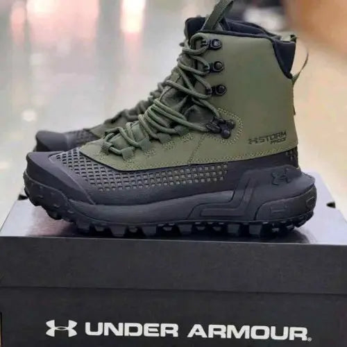 Under Armourr Hovr Raider WP Olive Green Black Main image