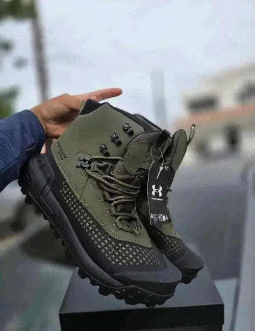 Under Armourr Hovr Raider WP Olive Green Black Secondary image
