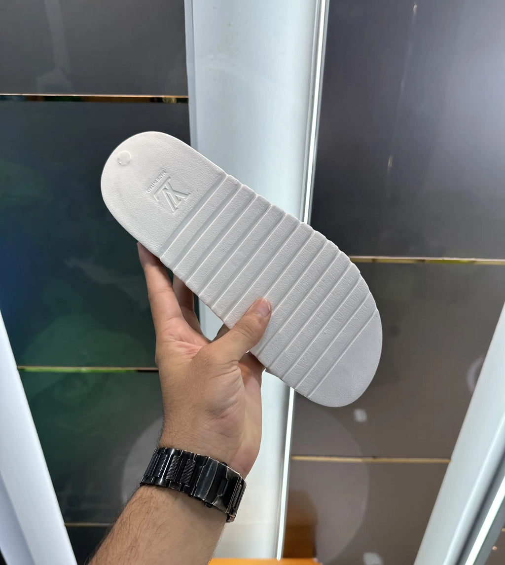 Louis_Vuitton Oasis Waterfront Mule White