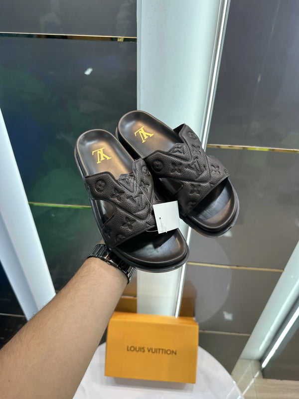 Louis_Vuitton Oasis Waterfront Mule All Black