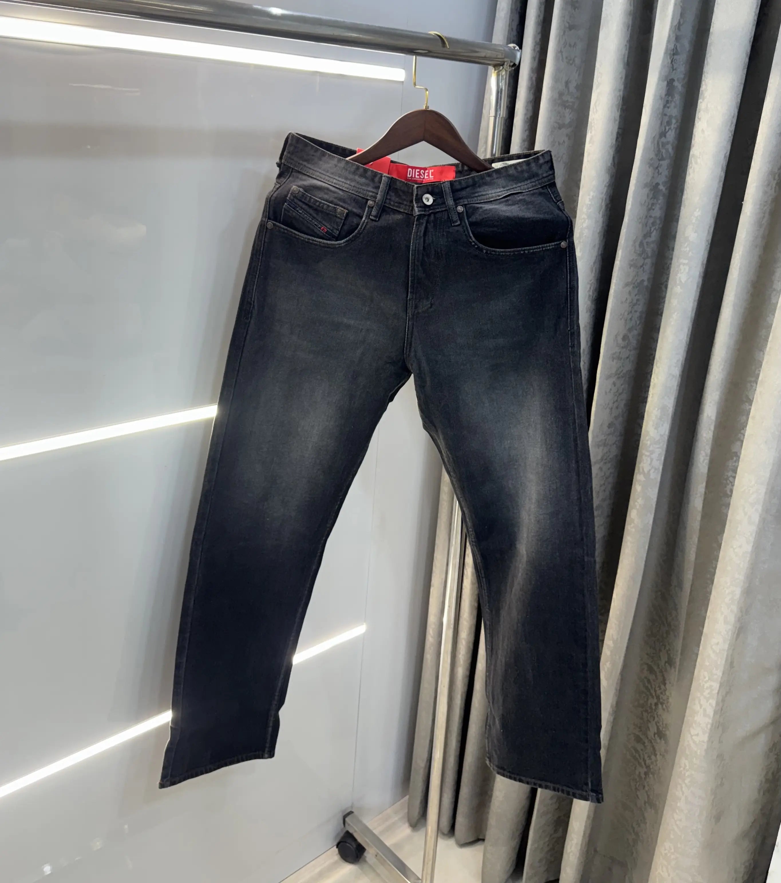 Diesel Carbon Black Imported Premium Denim Main image
