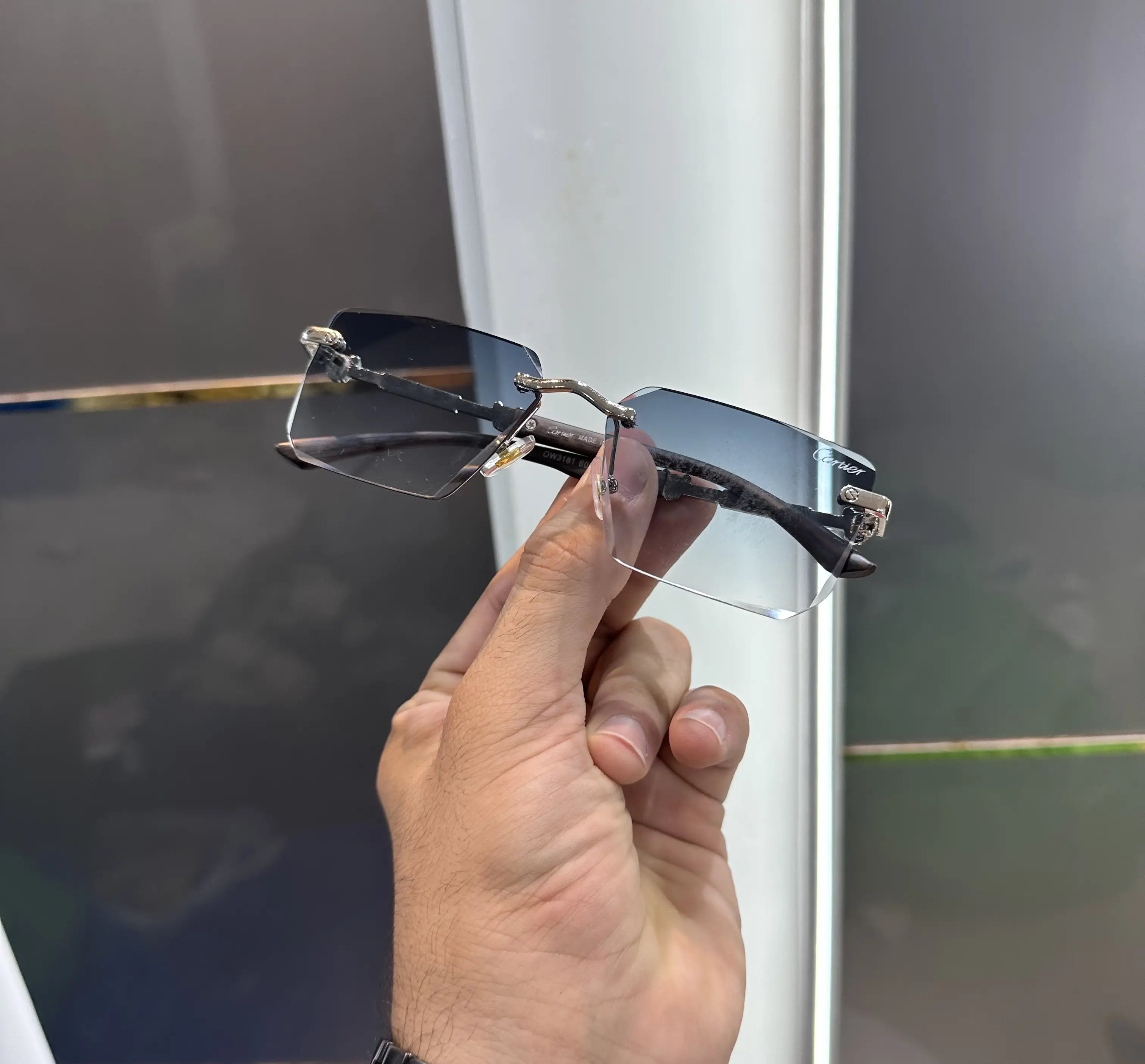 Cartie r Silver Blue Premium Shades 3181