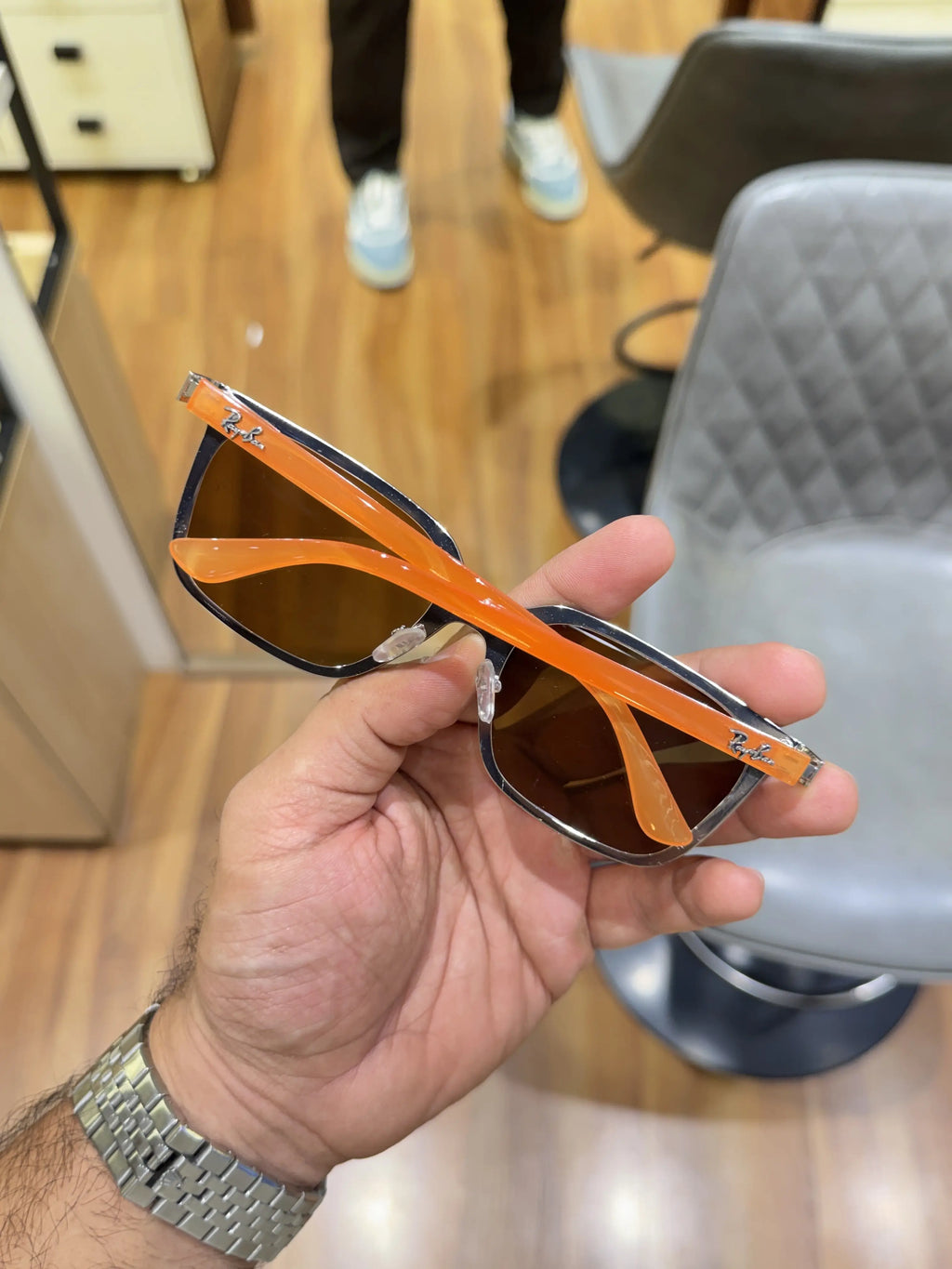 Rayban_25070_orange_brown