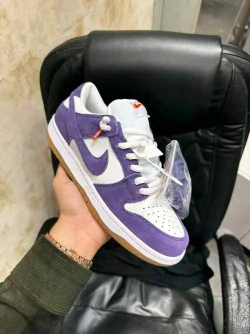Nikee sb dunk court purple gum