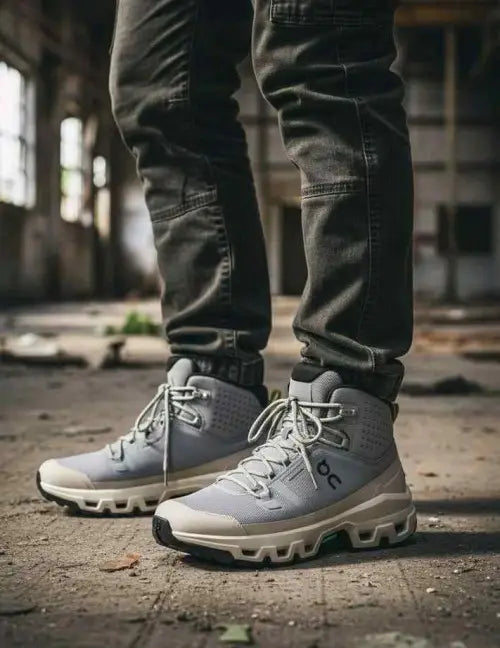 On CloudRock Mid WP Hiking & Trail Alloy Ice Secondary image