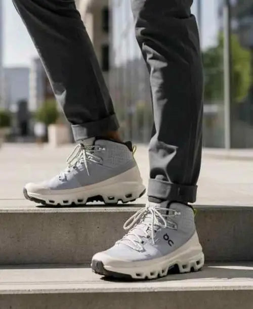 On CloudRock Mid WP Hiking & Trail Alloy Ice