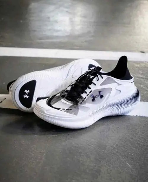 Under.r under Armour Echo SlipSpeed White Black Secondary image