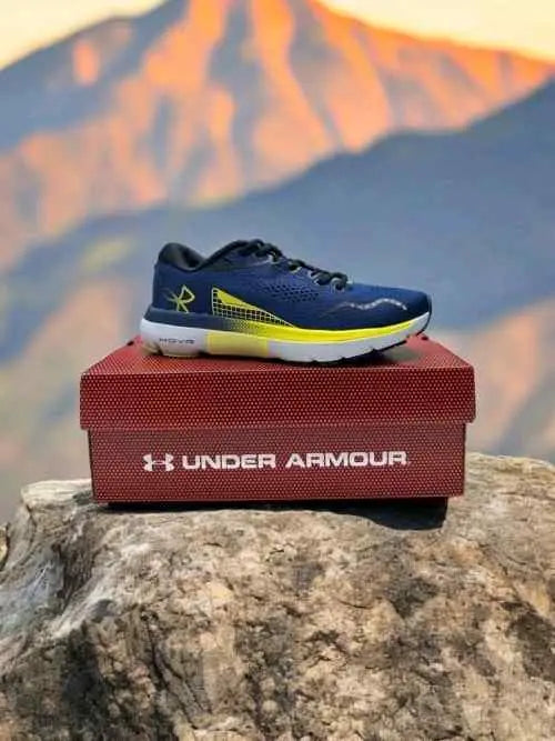 underr Armour HOVR Infinite 5 BLUE YELLOW