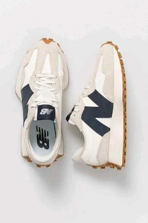 neww balance 327 WHITE NEVY