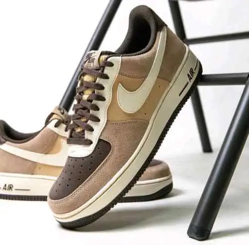 Nikkee AirForce 1 Hemp COCONUT MILK SUEDE QUALITY