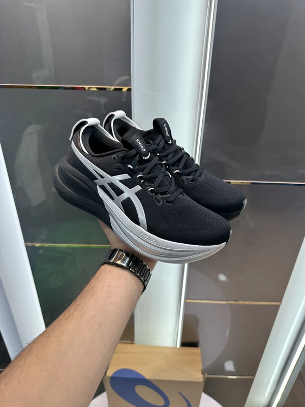 Asics_Gel Nimbus 28 Platinum Black Shoes