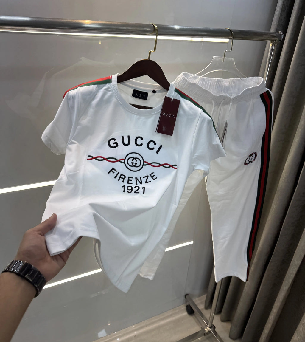 Gucci White Logo Work Premium Cord Set