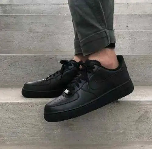 Nikee Airforce 1 Black SEMI UA with all accessories for her fix Main image
