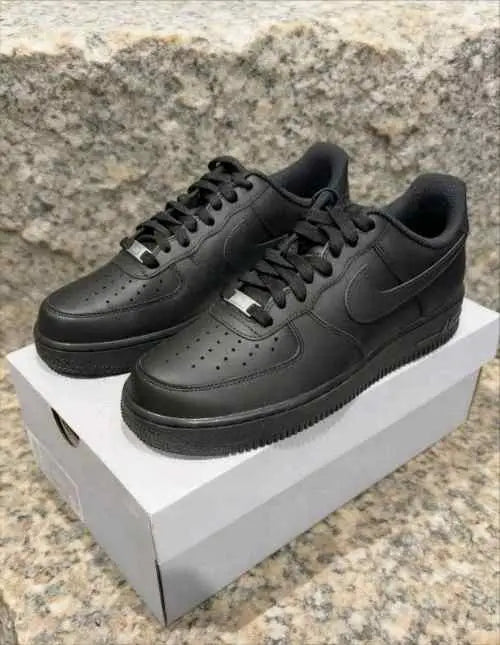 Nikee Airforce 1 Black SEMI UA with all accessories for her fix Secondary image