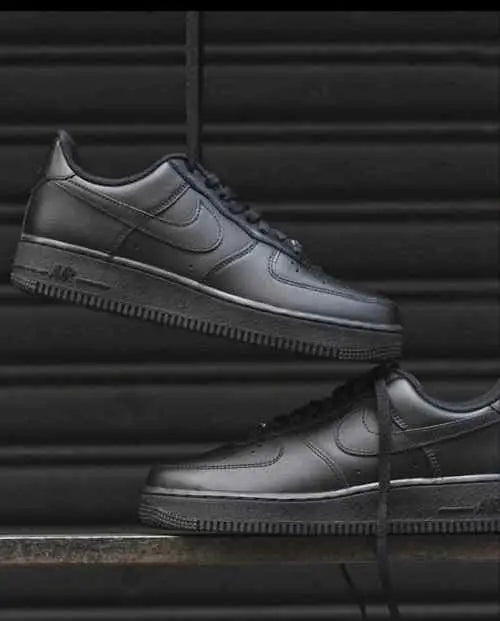 Nikee Airforce 1 Black SEMI UA with all accessories for her fix