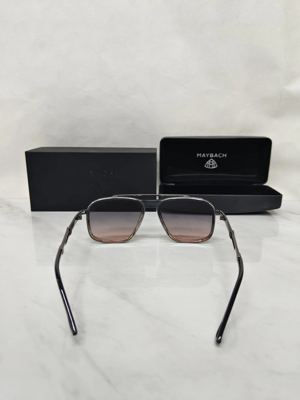 MAY BACH 2778 GUNMETAL GREY BROWN GRADIENT
