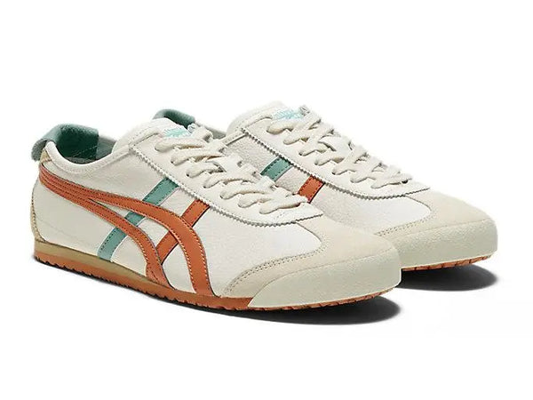 Onitsuka TIGER Mexico 66 CREAM PIQUANT ORANGE LACEUP