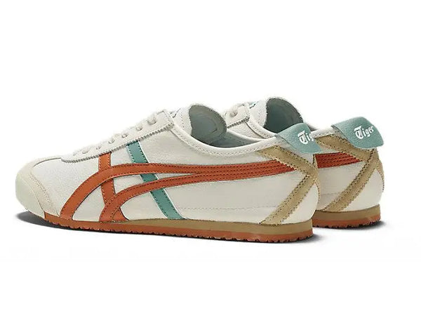 Onitsuka TIGER Mexico 66 CREAM PIQUANT ORANGE LACEUP