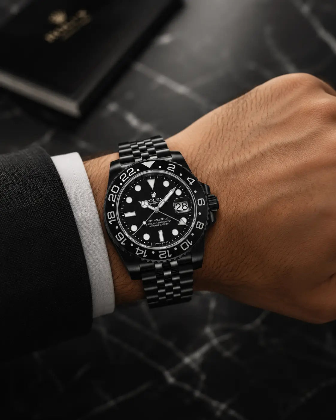 Rolex GMT Master 2 Gotham Batman Edition