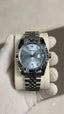 Seiko Mod Date Just Arabic Blue