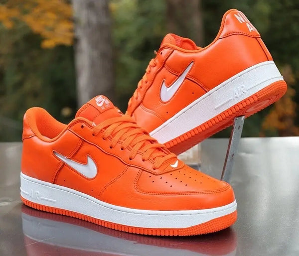 Nike_Airforce 1 Low Retro Safety Orange Sneakers