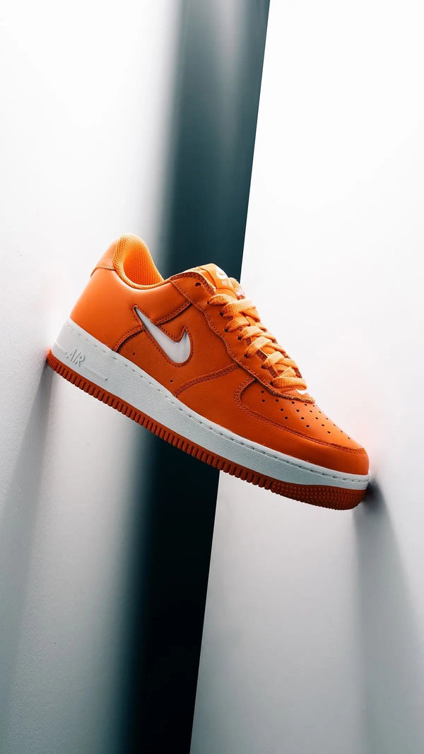 Nike_Airforce 1 Low Retro Safety Orange Sneakers