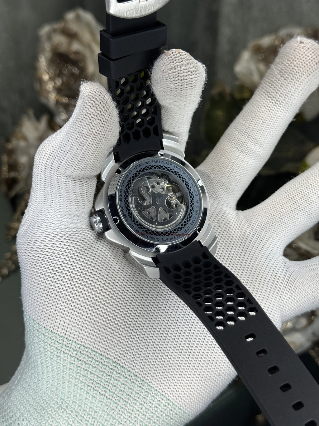 Jacob&Co. Ram Silver Black Premium Automatic Watch