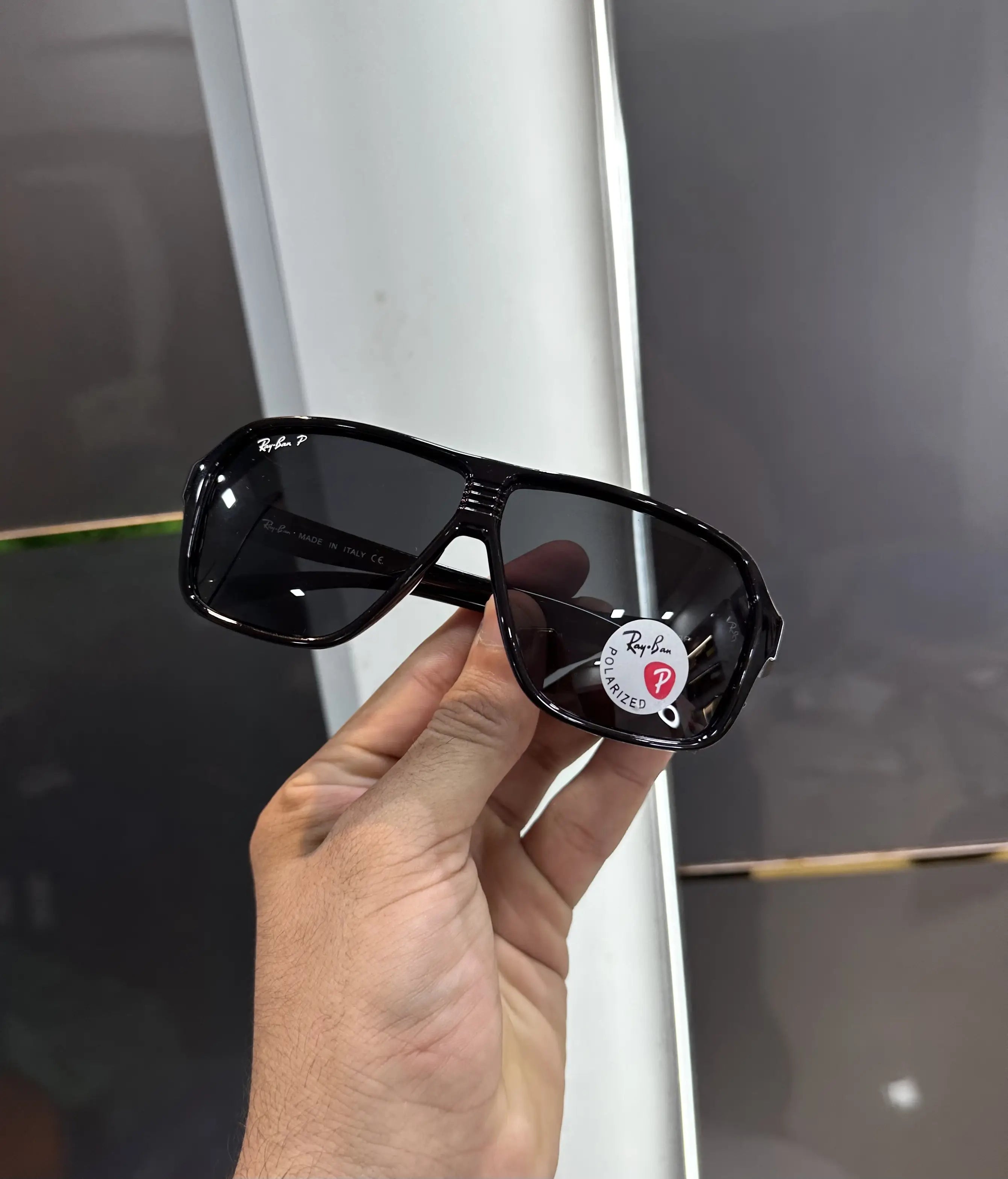 Rayban All Black Premium Shades 4760 Secondary image