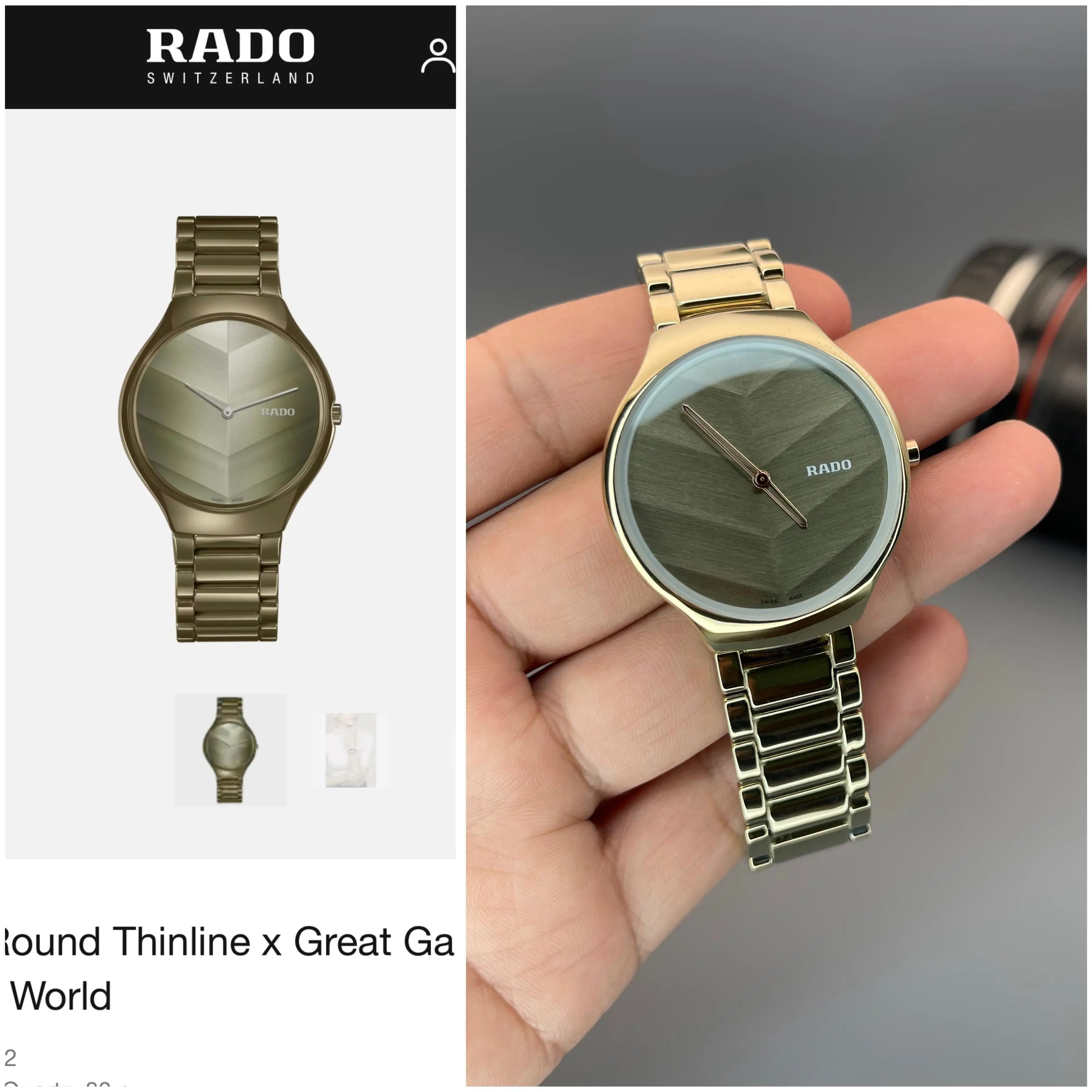 Rad o true Round thinline X Great Gardens of the world Secondary image