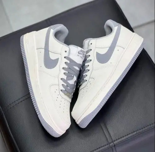 Nikk.e Airforce 1 Low Dark Grey White Sail Main image