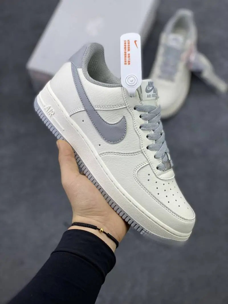 Nikk.e Airforce 1 Low Dark Grey White Sail