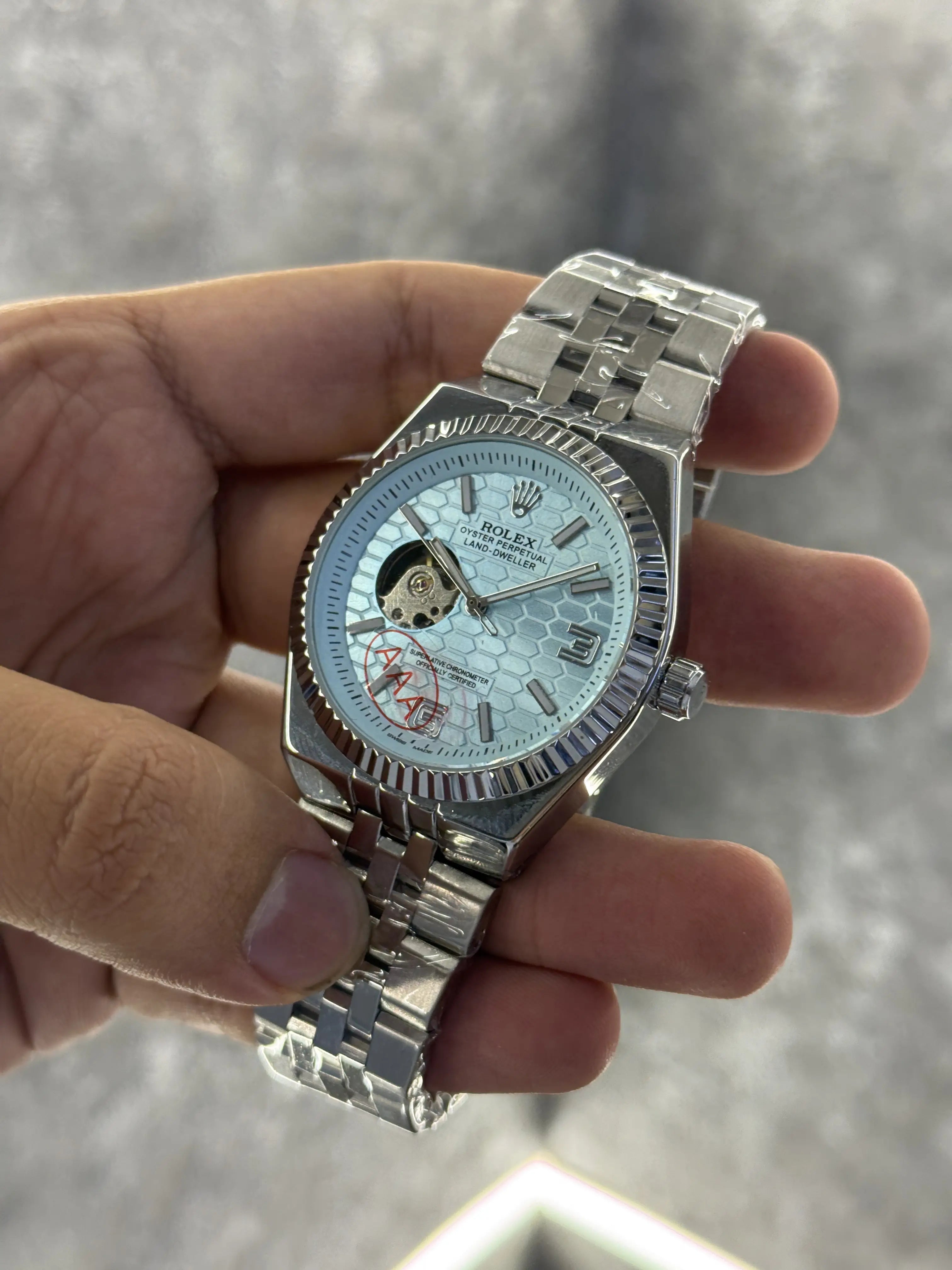 Rolex Land Dweller Automatic blue 094