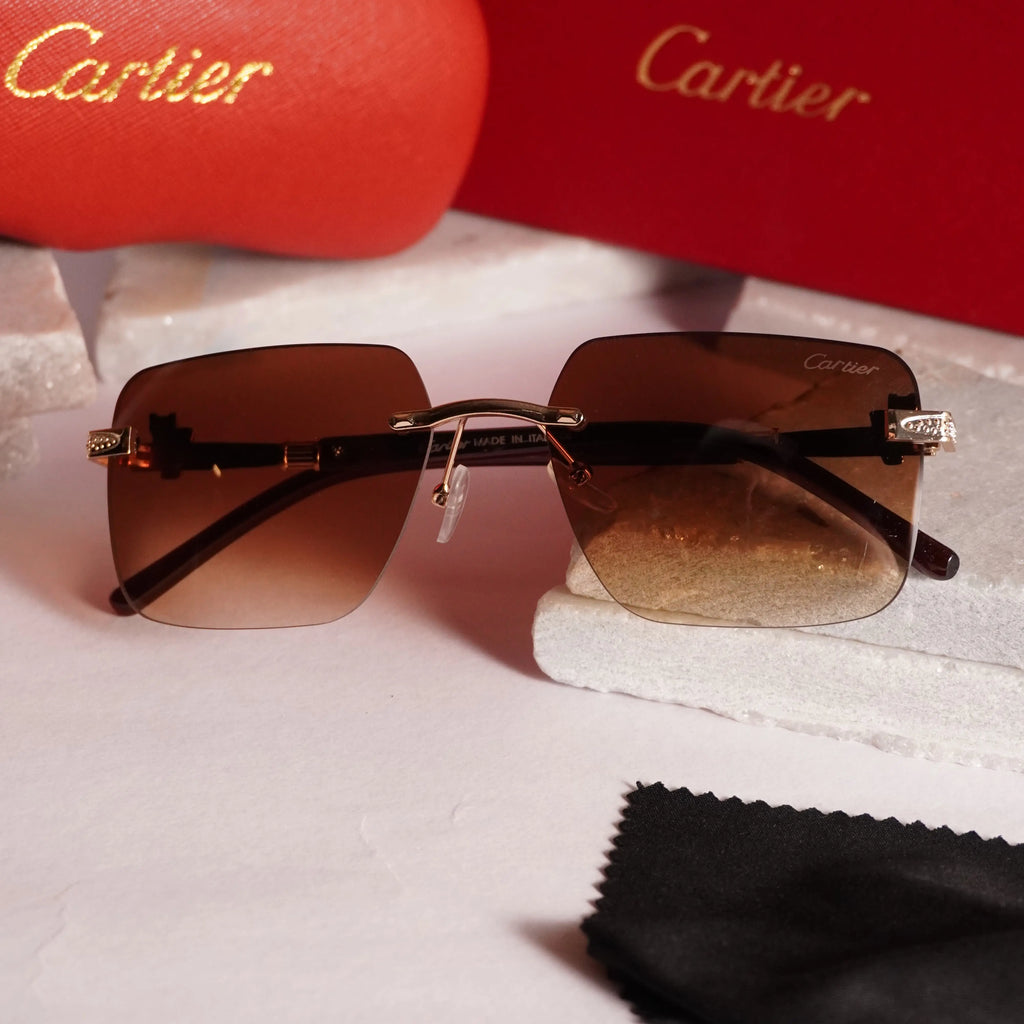 CARTIER 8825 GOLD BROWN