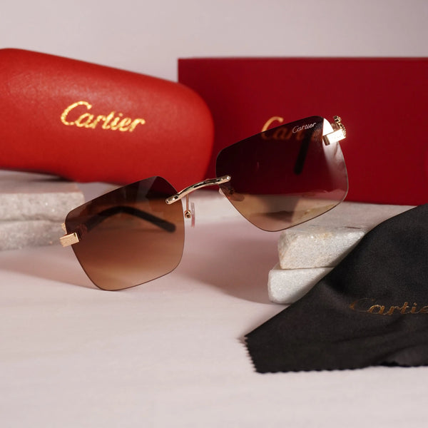 CARTIER 8825 GOLD BROWN