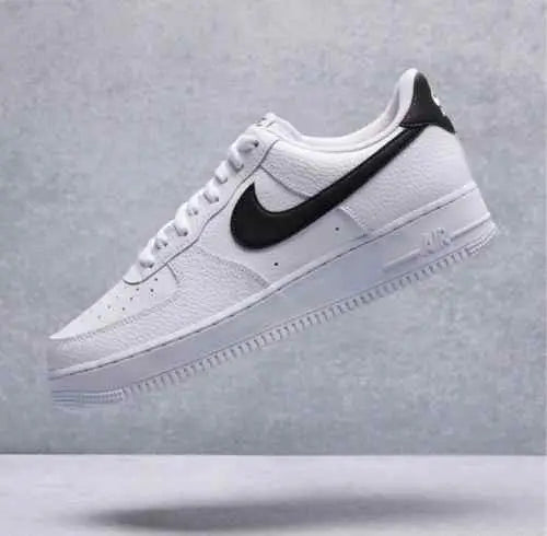 Nikkee Airforce 1 Low White Black Swoosh Main image