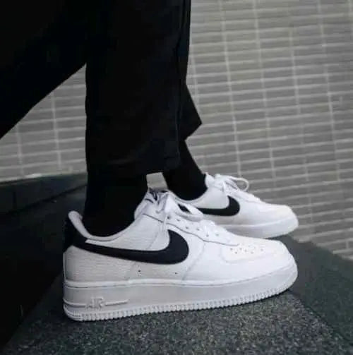 Nikkee Airforce 1 Low White Black Swoosh Secondary image