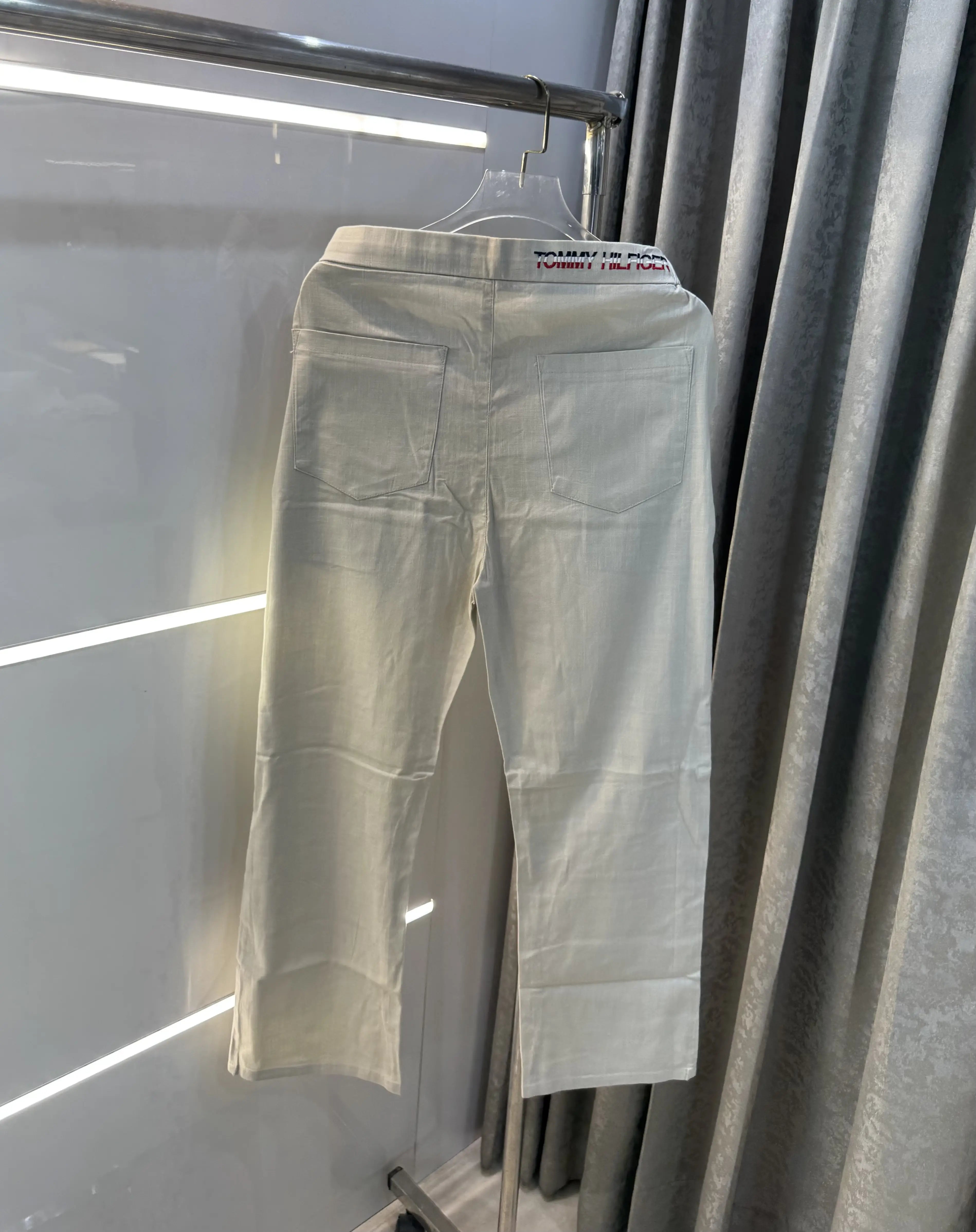 Tommy  Hilfiger Beige Premium Classic Trouser