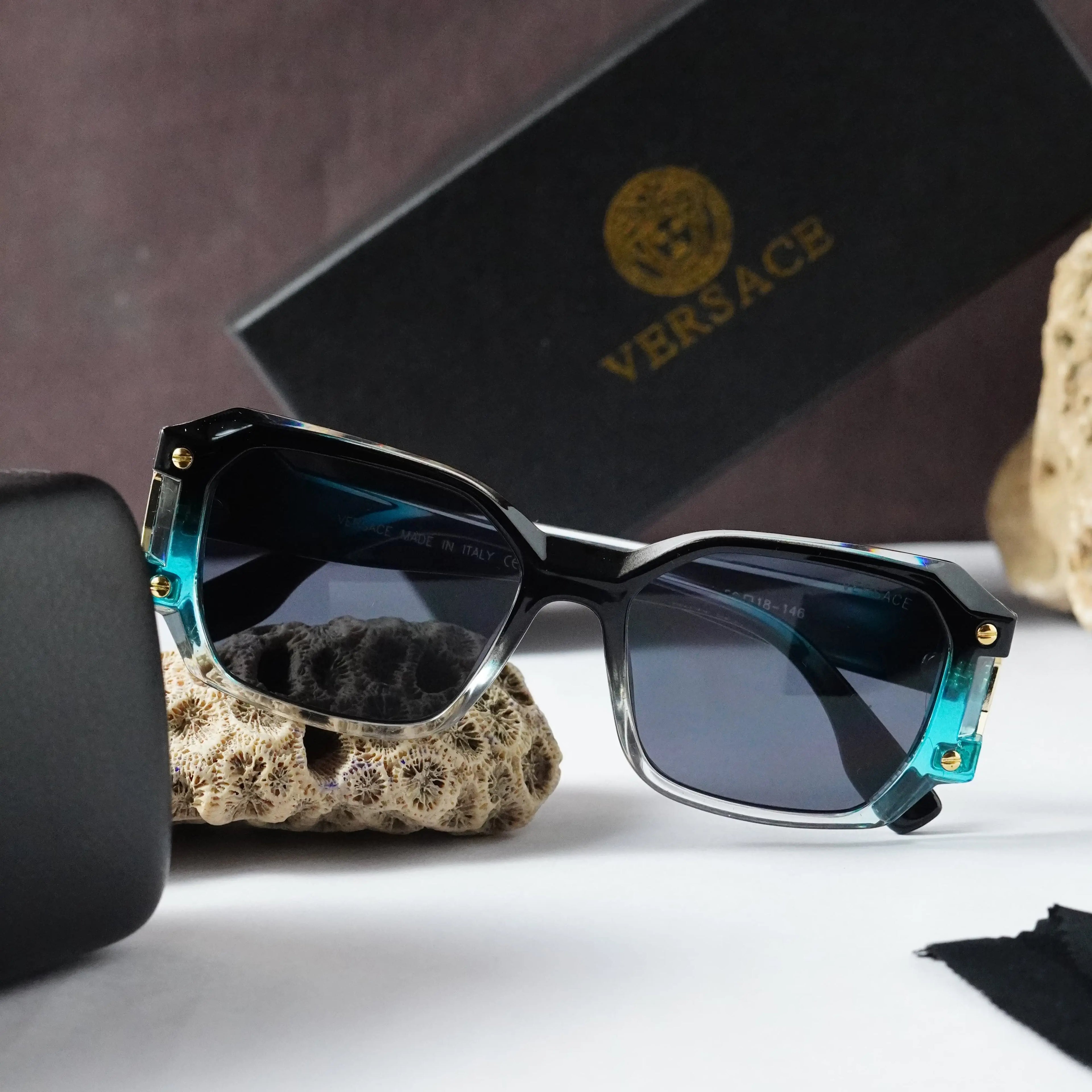 VERSACE 144 BLACK BLUE