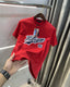 Tommy Hilfige r Red Embroidery Logo Premium T-Shirt