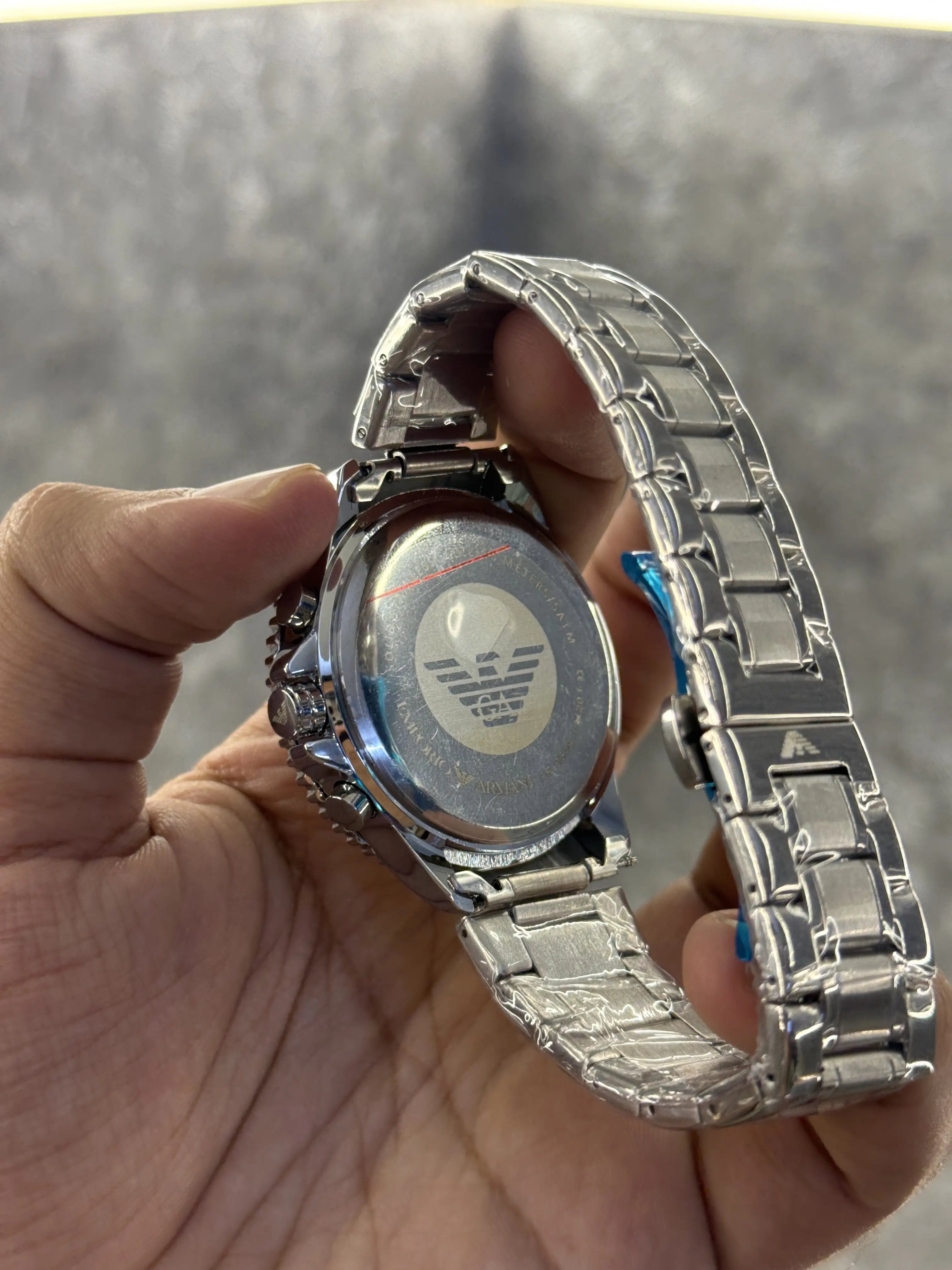 Emporio Armani Premium All Chronograph working