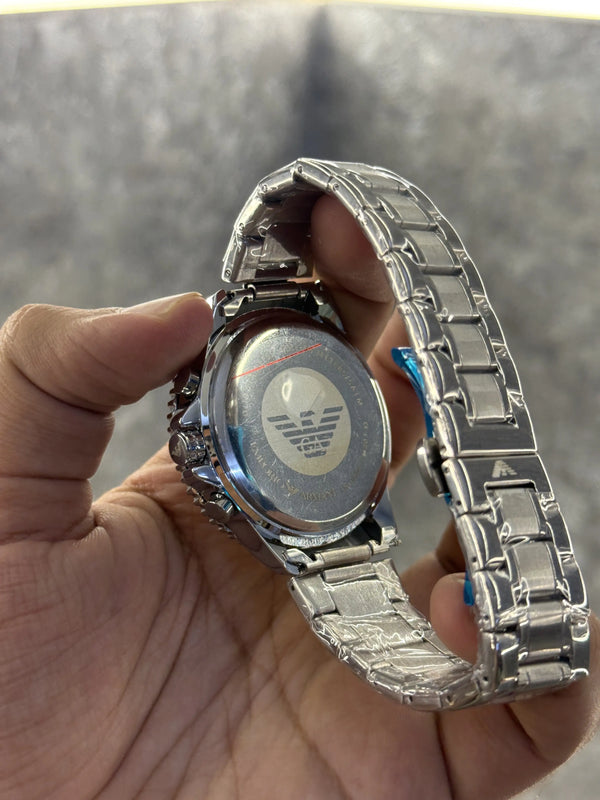 Emporio Armani Premium All Chronograph working