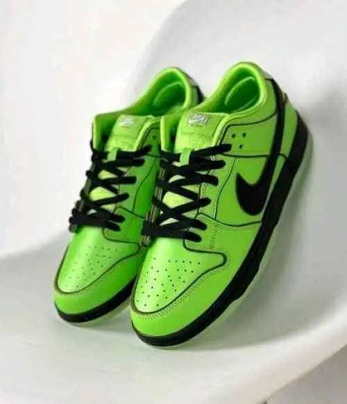 nikee sb dunk low powerpuff buttercup Main image