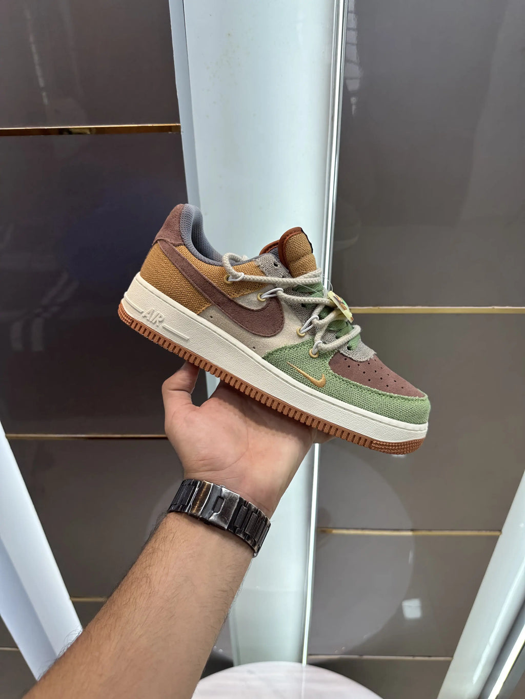 Nike_Airforce 1 Low Voodoo Edition Sneakers