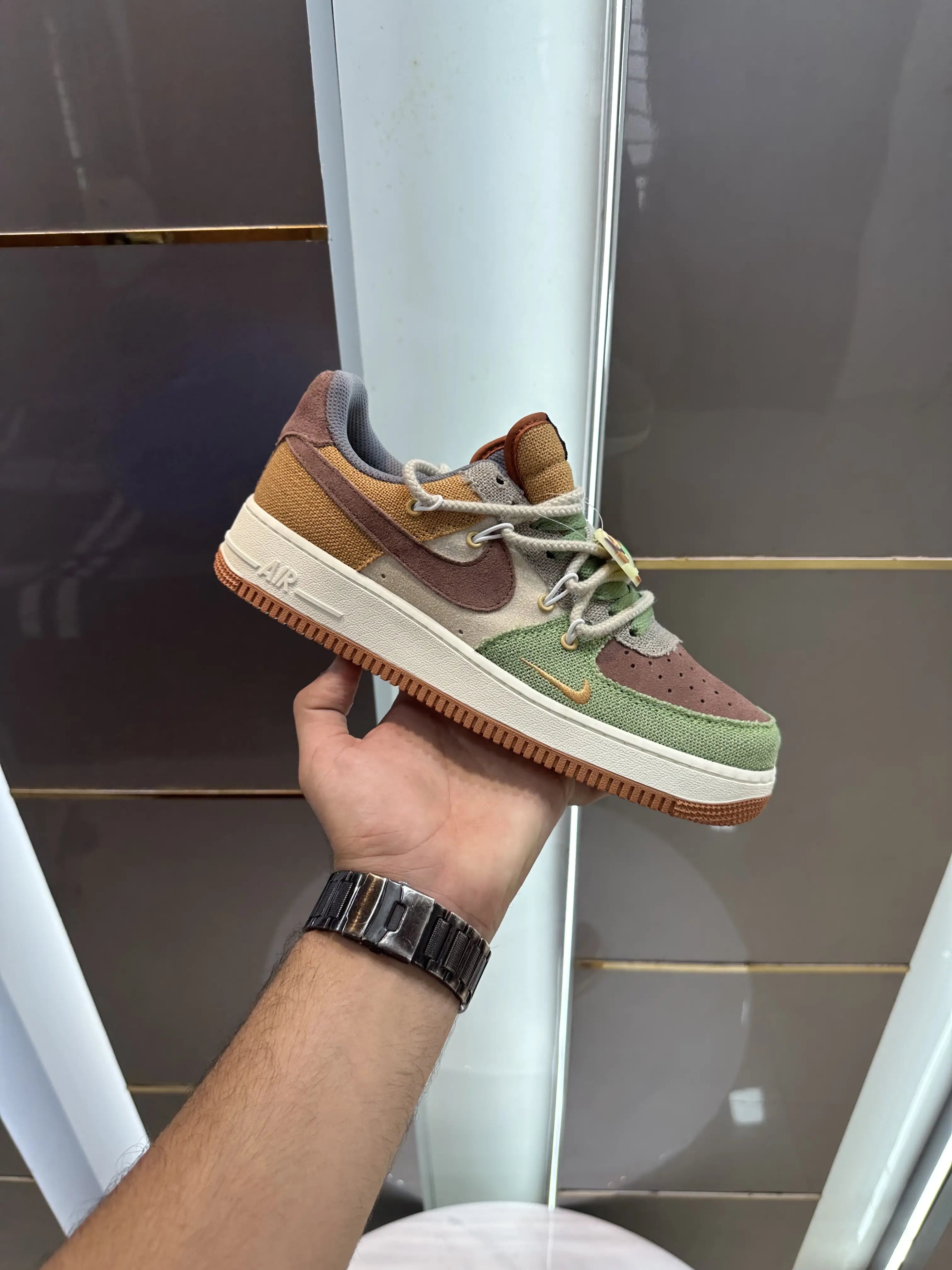 Nike_Airforce 1 Low Voodoo Edition Sneakers